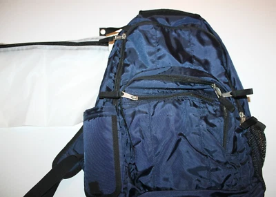 Bolsa de pañales de nailon azul marino Eddie Bauer nueva sin etiquetas paquete de día Foto 1 de 4