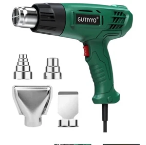 Heat Air Gun Kit Dual Temperature Settings 300,500 and Overload Protection - Picture 1 of 5