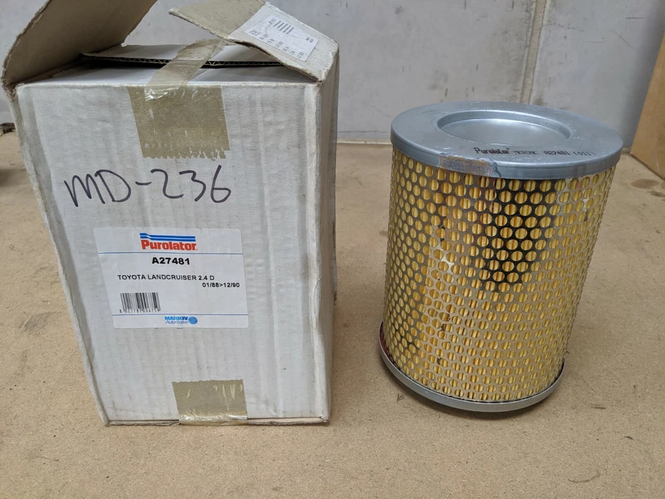 PUROLATOR AIR FILTER A27481 FITS ISUZU TOYOTA LANDCRUISER VAUXHALL  - Image 1 of 1