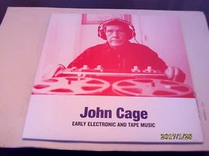 JOHN CAGE EARLY ELECTRONIC AND TAPE MUSIC LP 2014 TOP ZUSTAND - Bild 1 von 3