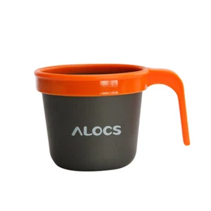 Outdoor Camping Aluminum Alloy Water Cup Portable Folding Scald Proof Water Cup - Picture 1 of 10
