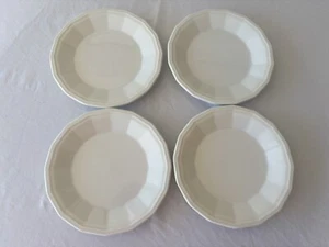 Set of 4 Homer Laughlin Ironstone Classic Dover Colonial White 7" Plates - Picture 1 of 7