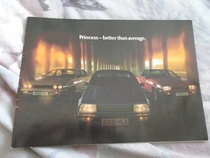 Austin Morris Princess range brochure Jun 1979 ref 3398 - Picture 1 of 1