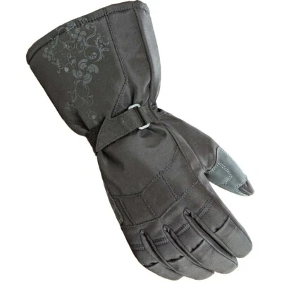 Guantes de motocicleta Open Box Joe Rocket Sub-Zero para mujer negros talla pequeña Foto 1 de 2