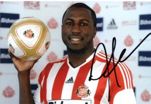 SUNDERLAND & USA: JOZY ALTIDORE SIGNIERT 6x4 PORTRÄTFOTO + COA - Bild 1 von 1