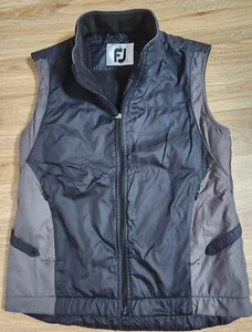 Women's FJ Footjoy Fleece Lined Windbreaker Vest, Size XS Golf - Picture 1 of 9