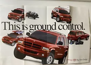 Poster 1997 Dodge Durango USAF 50th Air &S Space 19x29 Folded - Picture 1 of 2
