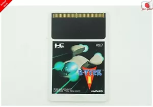 R-Type Hu Card HUDSON NEC PC Engine From Japan - Picture 1 of 3