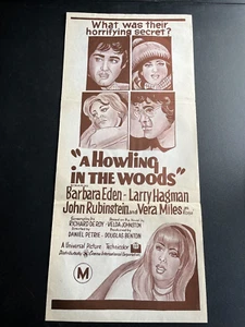 A HOWLING IN THE WOODS original poster BARBARA EDEN-LARRY HAGMAN-VERA MILES - Picture 1 of 1