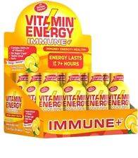 (12 Pack) Vitamin Energy Immune+ Shots 7+Hours Energy, Tango Orange, 1.93oz