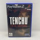 Tenchu Fatal Shadows Playstation  2 Complete With Manual Free Postage Au Seller