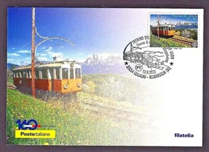 Italia 2022 : Trenino del Renon - Cartolina Ufficiale Poste Italiane - Imagen 1 de 1