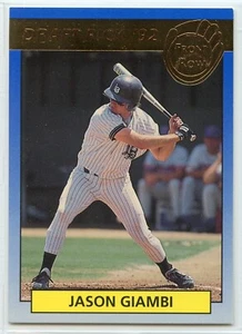 1992 Front Row GOLD Draft Picks - #40 - Jason Giambi - Oakland Athletics - Picture 1 of 1