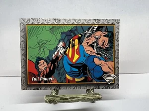 Skybox DC 1993 The Return of Superman Card #91 Full Power - Picture 1 of 4