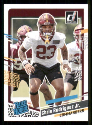 2023 Donruss #398 Chris Rodriguez Jr. RR RC - Image 1 of 2