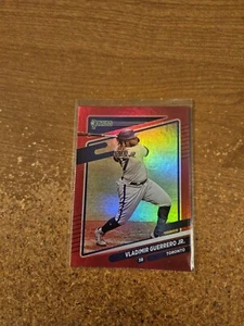 Holo de béisbol Panini Donruss 2021 rojo #179 Vladimir Guerrero Jr. casi nuevo/m - Imagen 1 de 2