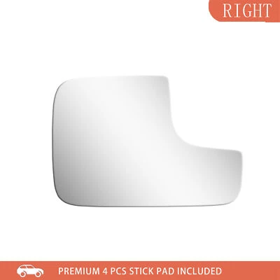 Espejo de vidrio para Dodge Ram 1500 2500 3500 1995-2009 furgoneta lado pasajero derecho 2763 Foto 1 de 4