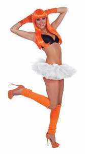 White Adult Tutu Ballerina Ballet Pettiskirt Elastic Costume - Picture 1 of 1