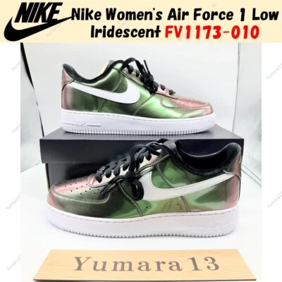 Nike Mujer Air Force 1 Bajo Iridiscente FV1173-010 Mujer Talla Foto 1 de 4