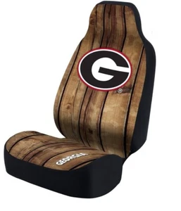 University of Georgia Front Bucket Seat Cover CAMO 2 Pieces Coverking USCSELA113 - Picture 1 of 3