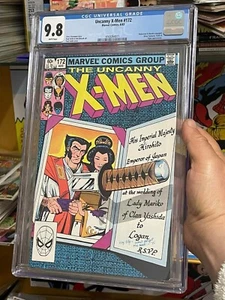 X-Men #172 (CGC 9.8 - MARVEL 1983) Wolverine and Mariko Engaged. Silver Samurai - Picture 1 of 2