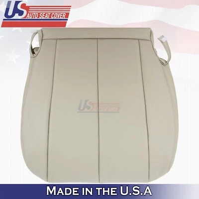 2011 2012 2013 2014 Fits Toyota Sienna Driver Bottom Leather Seat Cover Tan - Image 1 of 4