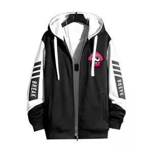 Splatoon Cosplay Hoodie 3D Printed Sweatshirt Men Women Pullover Zip Up Jacket - Picture 1 of 2