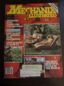 Mechanix Illustrated Magazine March 1981 Redwood PVC Furniture Cadillac V8 - Picture 1 of 1