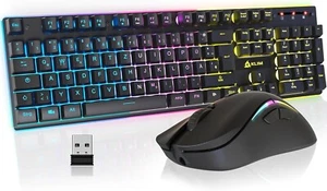 KLIM Thunder Wireless Gaming Keyboard und Maus Combo - Bild 1 von 7