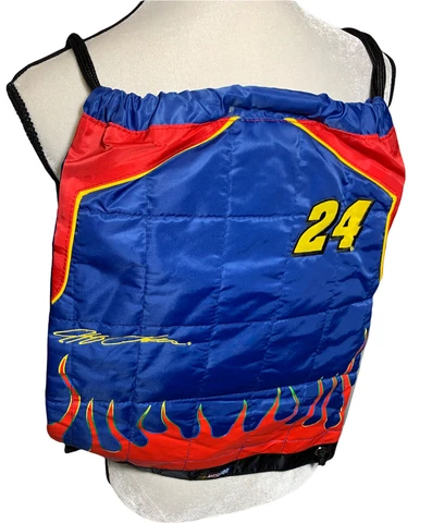 NASCAR Jeff Gordon #24 Backpack Drawstring 2004 JG Motorsport Racing New 11 X 17 Cover