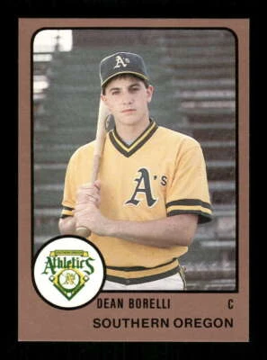 1988 Procards Southern Oregon A's 1705 Dean Borelli BXCP37 - Image 1 of 2