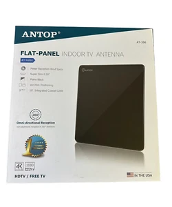 AT-206B ANTOP HOME INNEN VERSTÄRKTE OMNI-RICHTANTENNE HD NEU 50 Meile - Bild 1 von 4