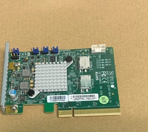 Supermicro AOC-SLG3-2E4T Dual Port Internal NVMe Host Bus Adapter Card HBA - Picture 1 of 3