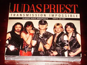Judas Priest: Transmission Impossible - Radio Broadcasts 3 CD Set 2023 UK NEW - Picture 1 of 2