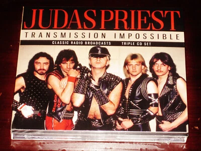 Judas Priest: Transmission Impossible - Radio Broadcasts 3 CD Set 2023 UK NEW - Image 1 of 2