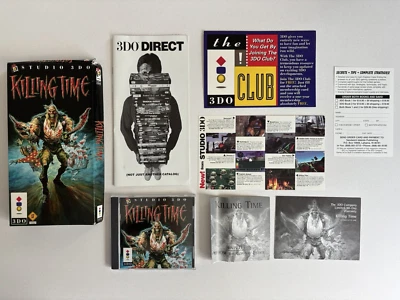 Killing Time Long Box CIB Complete Panasonic REAL 3DO Game 1995 - Tested - Image 1 of 4