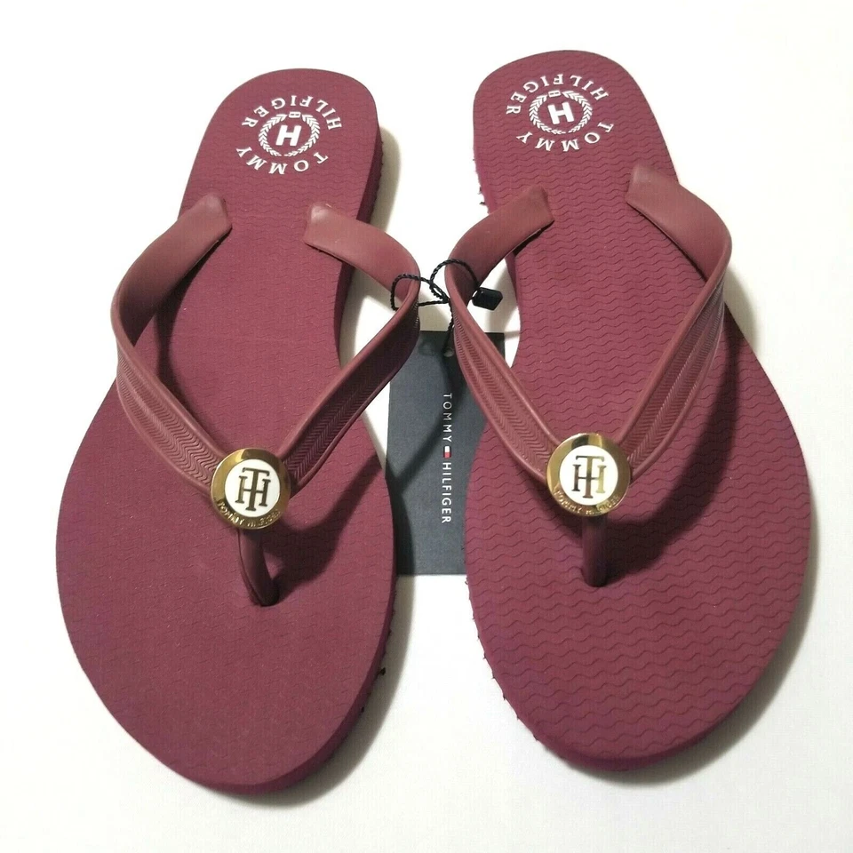 Tommy Hilfiger Women's Sandals Flip Flop Size 7 Foto 1 de 4