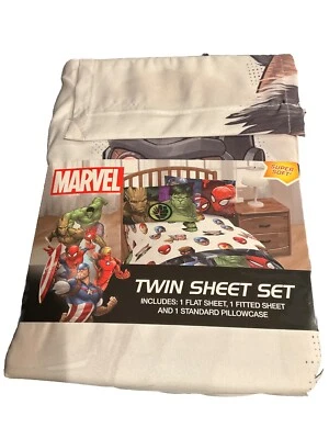 Marvel Avengers Twin Sheet 3pc Set Super Soft - Image 1 of 2