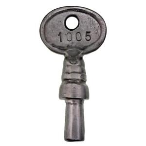 Vintage 1005 HAND CUFF or RESTRAINT Iron Key with SCREW TIP 2⅛" ref.k890