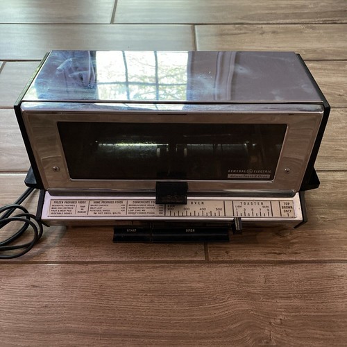 Vintage GE General Electric Deluxe TOASTROVEN Toaster & Oven 60s MCM