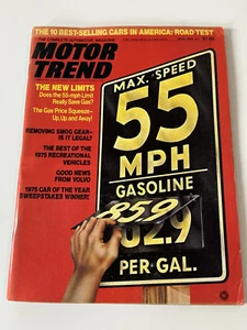 Motor Trend Apr 1975 New Speed Limit 55 MPH Recreational Vehicles - Picture 1 of 4