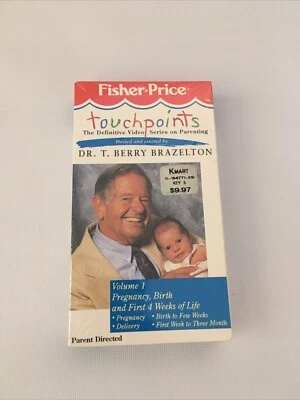 Fisher Price Touchpoints The Definitive Series On Parenting VHS Dr Brazelton - Image 1 of 2