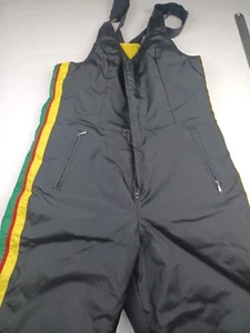 Vintage John Deere schöner Bodyguard Größe Large Schneemobil 70er Trägerhose Union Made USA - Bild 1 von 17
