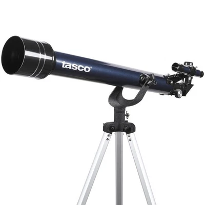 Tasco Novice 402x60mm Refractor Telescope, Metallic Turquoise 30060402 - Image 1 of 4