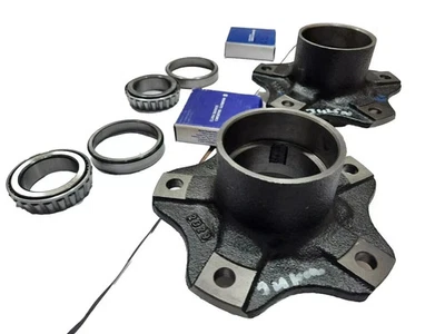 for suzuki samurai front wheel hub pair with bearing # 43421M8002&092765M41001 - Image 1 of 4