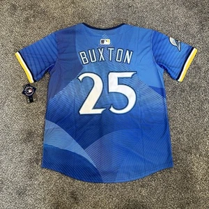 Adult Small Byron Buxton Minnesota Twins City Connect Jersey - Picture 1 of 2