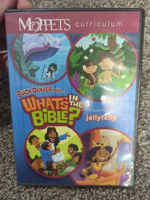 DVD Buck Denver asks.. What's In The Bible Moppet Curriculum 20 wks Veggie Tales - Image 1 of 2