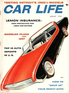 1956 Plymouth Fury, Nash, Hudso, Packard, AMC, more in vintage 1956 Car Life - Picture 1 of 2