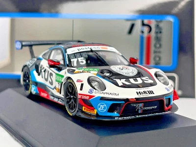 Porsche 911 GT3 R 2021 Kus #75 ADAC Gt Master 1/43 Modellino Touring Auto Ixo - Immagine 1 di 4