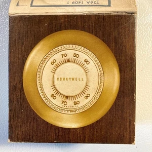 NUEVO Termostato Redondo Honeywell T26A 1409 con Placa Base - Imagen 1 de 14